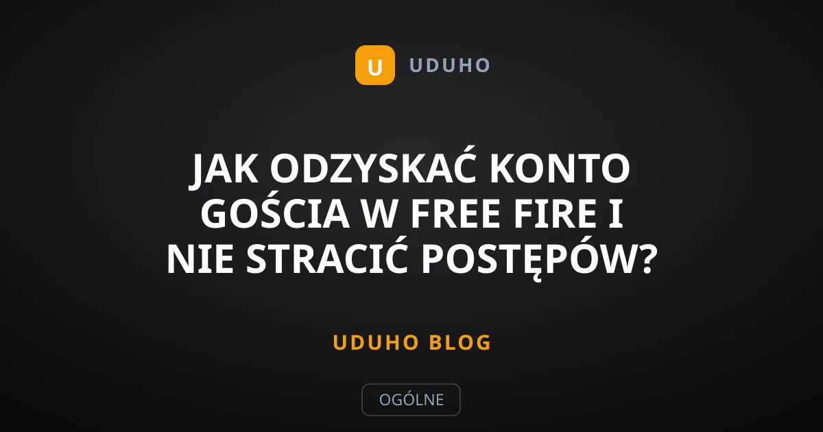Jak odzyskać konto gościa w Free Fire i nie stracić postępów?
